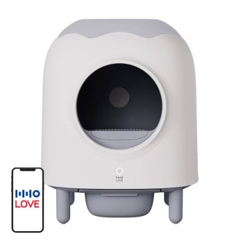 Inteliģentā pašattīrošā kaķu tualetes kastīte HHOLove iPet | Intelligent self-cleaning cat litterbox