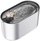Automatic Dog and Cat Water Fountain Drinker 3L, White