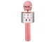 Wireless Bluetooth Karaoke Microphone with Speaker & Voice Changer