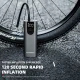 Rockbros 42720001001 Electric Bike Pump with LED Display, Black