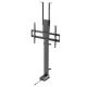 Maclean MC-125 Electric TV Mount, 43-88\", VESA 600x400, 60kg, Black