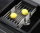 Expandable Basket Strainer Colander Over the Sink for Vegetables and Fruits Washing
