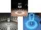 Crystal Imitation LED RGB Table Night Light, USB, Remote