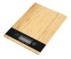 Bamboo Electronic Kitchen Scale with LCD Display, up to 5 kg