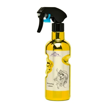 Activeshop Shine Hairdressing Spray Bottle, Gold