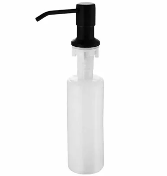 Built-in Dish Soap Dispenser, 300 ml, Black