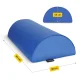 4FIZJO Rehabilitation and Massage Half-Bolster 60x30x15 cm, Blue
