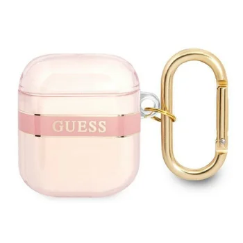 Guess Strap Collection Case for Apple AirPods 2, Pink