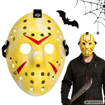 Halloween Mask Jason Friday the 13th, Universal Size