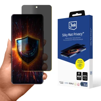 3mk Silky Matt Privacy Screen Film for Realme 14 Pro
