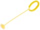 Kids Jump Rope Swing Ball One Leg Foot Jumping Ring LED Yellow