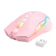 ONIKUMA CW905 2.4G Wireless Gaming Mouse, Pink