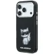 Karl Lagerfeld IML Choupette Body Sketch MagSafe Case for iPhone 17/18 Pro Max - Black