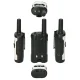 Alecto FR-175 Walkie-Talkie Set 2-Pack, 7 km Range, White/Black