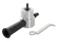 Sheet Metal Cutting Attachment for Drill, black-silver