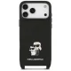 Karl Lagerfeld dėklas su dirželiu iPhone 18 Pro Max / 17 Pro Max, juodas
