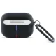 BMW Curved Lines Case for Apple AirPods Pro 3 with Carabiner, Black