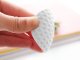 Self-Adhesive Wall Door Handle Bumper, White