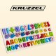 Kruzzel 00010979 Wooden Puzzle Alphabet and Numbers