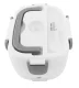Electric Heated Lunch Box 1.1 L, White and Grey