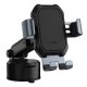 Baseus Gravity Car Mount Dashboard Windshield Phone Bracket Holder, Black