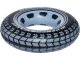 Inflatable Swimming Ring Tire Shape, 70 cm