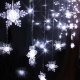Christmas Lights Snowflakes 100 LED, White