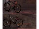 Rear Bicycle Light with 5 LEDs and Laser, Black