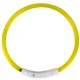 Purlov LED Pet Collar, Adjustable, Yellow