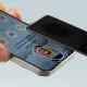 Uniq NFC locator Atlas gray/graphite Uniq-ATLASCARDTRK-GRAPHITE