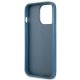 Guess 4G Triangle Logo Cardslot vāciņš iPhone 13 / 13 Pro - Zils