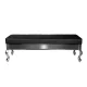 Gabbiano F011 Waiting Room Sofa, Black