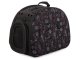 Pet carrier bag for dog, cat, rabbit, 40x33x27.5 cm, black