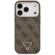 Guess 4G Triangle Logo MagSafe Case for iPhone 17 Pro / 18 Pro, Brown
