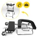4FIZJO Forearm Gutter Walker with Seat and Wheels