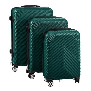 Trizand 3-in-1 Luggage Set, Green