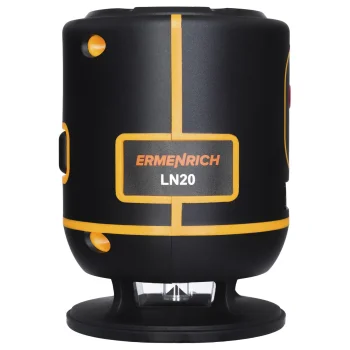 Laser Level Ermenrich LN20, 360°, 30 m, Green Beam, Black/Yellow