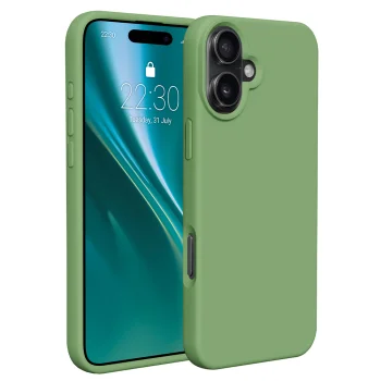 Etteri Silicone Case for Apple iPhone 16 6.1" Light Green
