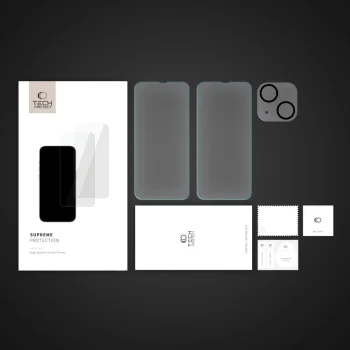 Tech-Protect Supreme Protection Set for iPhone 14 (2+1 pcs)