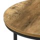 Round Coffee Table Set, 2 Pcs