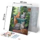 Massido Paint by Numbers 40x50 cm, Cats