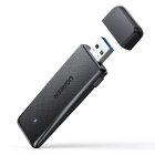 Ugreen External Wireless Network Adapter with USB 2.4 GHz 400 Mbps / 5 GHz 900 Mbps Connector, Black