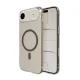 Puro Lite Mag Case for iPhone 17 Air, Transparent with Brown Ring