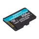 Kingston Canvas Go! Plus 256GB microSD Memory Card (Class 10 UHS-I SDHC 170 MB/s read) + Adapter