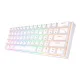 Mechanical keyboard Royal Kludge RK61 RGB, red switch (white)