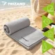 Trizand Quick-Drying Towel 120x60 cm, Dark Grey