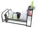 Dish Drainer with Tray, Black