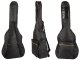 Classical Acoustic Guitar Case with Pockets and Adjustable Straps, Black