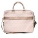 Guess 4G Big Logo bag for a 16'' laptop - pink