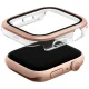 Uniq Voute Case with Tempered Glass for Apple Watch 10/11 46mm, Rose Gold
